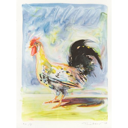 Wayne Thiebaud, Rooster Wayne Thiebaud, Rooster