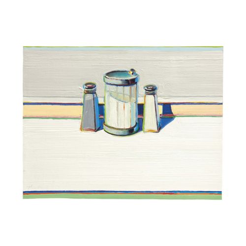 Wayne Thiebaud, Salt, Sugar And Pepper Wayne Thiebaud, Salt, Sugar And Pepper