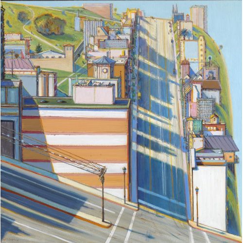 Wayne Thiebaud, San Francisco West Side Ridge Wayne Thiebaud, San Francisco West Side Ridge