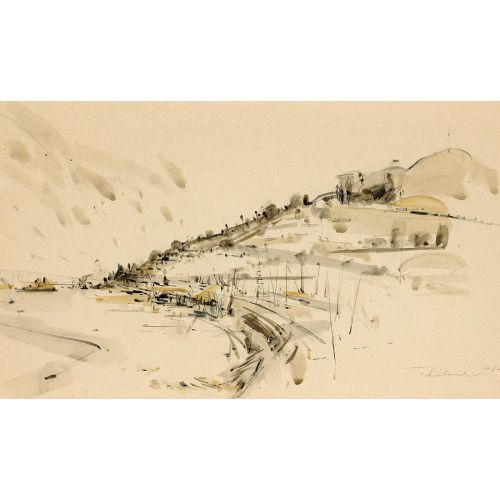 Wayne Thiebaud, Sausalito Wayne Thiebaud, Sausalito