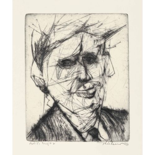 Wayne Thiebaud, Self Portrait Wayne Thiebaud, Self Portrait