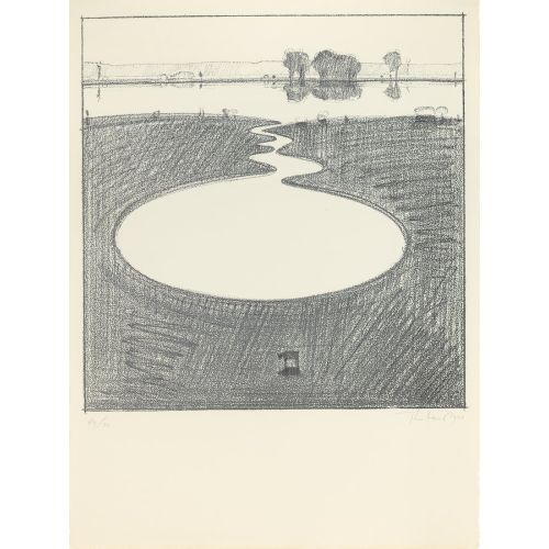 Wayne Thiebaud, Yedi Natürmorttan Gümüş Manzara Ve Gümüş Bir Manzara Wayne Thiebaud, Yedi Natürmorttan Gümüş Manzara Ve Gümüş Bir Manzara