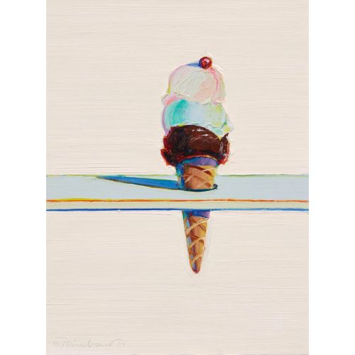 Wayne Thiebaud, Single Triple Decker Wayne Thiebaud, Single Triple Decker