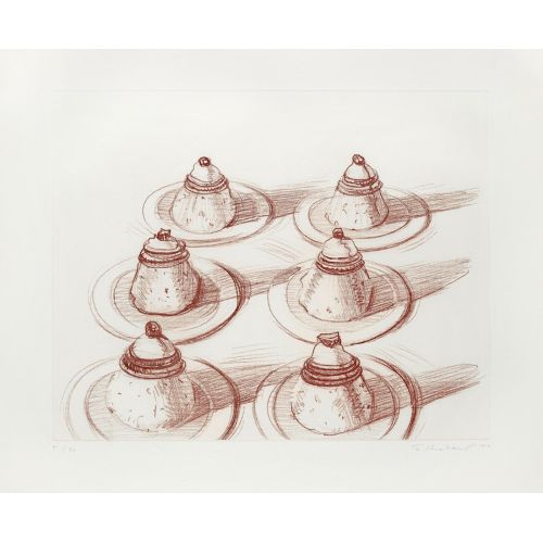Wayne Thiebaud, Altı İtalyan Tatlısı Wayne Thiebaud, Altı İtalyan Tatlısı