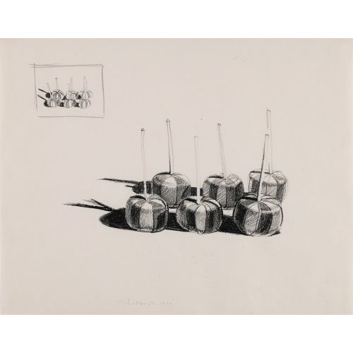 Wayne Thiebaud, Altı Taffy Suckers Wayne Thiebaud, Altı Taffy Suckers