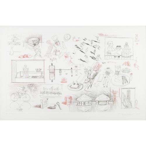 Wayne Thiebaud, Sketches Wayne Thiebaud, Sketches