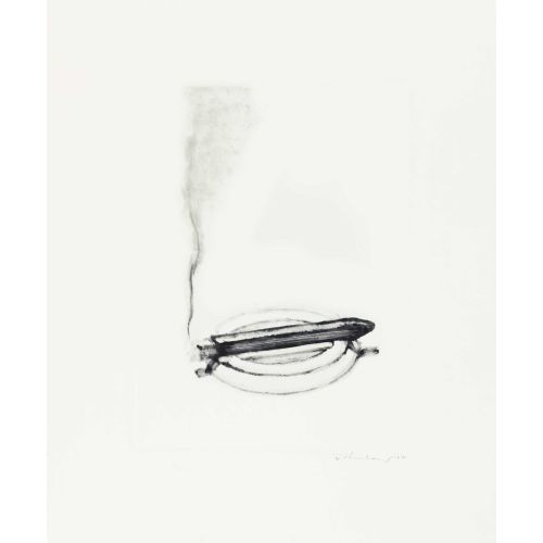 Wayne Thiebaud, Smoking Cigar Wayne Thiebaud, Smoking Cigar