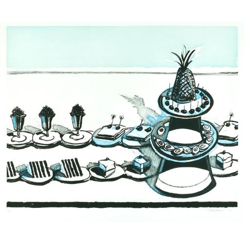 Wayne Thiebaud, Snack Bar Wayne Thiebaud, Snack Bar