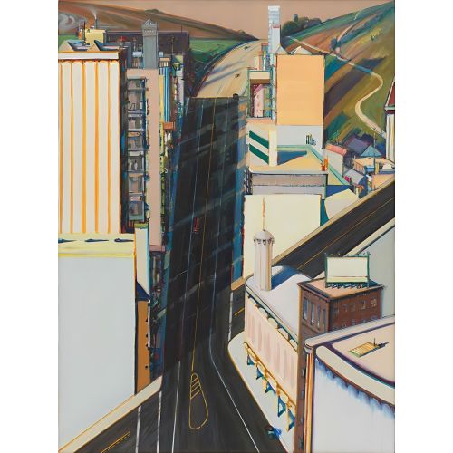 Wayne Thiebaud, Sunset Streets