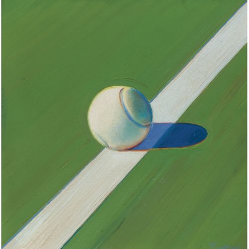 Wayne Thiebaud, Tennis Ball