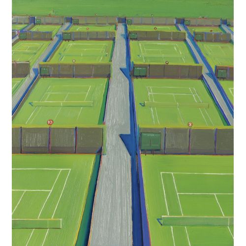 Wayne Thiebaud, Wimbledon Dış Kortları Wayne Thiebaud, Wimbledon Dış Kortları