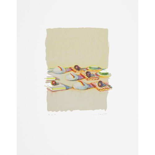 Wayne Thiebaud, The Physiology Of Taste 1 Wayne Thiebaud, The Physiology Of Taste 1