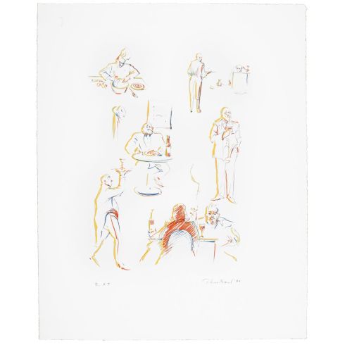 Wayne Thiebaud, The Physiology Of Taste 2 Wayne Thiebaud, The Physiology Of Taste 2