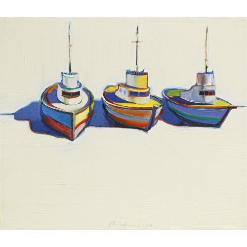 Wayne Thiebaud, Three Boats Pop Art Wayne Thiebaud, Three Boats Pop Art Art Movements Wayne Thiebaud, Three Boats, Pop Art, can be purchased or downloaded as a