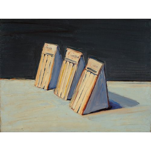 Wayne Thiebaud, Three Sandwiches Wayne Thiebaud, Three Sandwiches