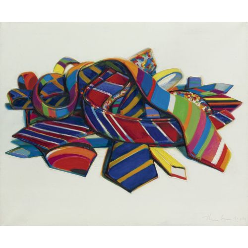 Wayne Thiebaud, Tie Pile Wayne Thiebaud, Tie Pile