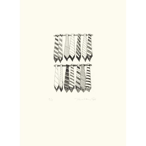 Wayne Thiebaud, Ties Wayne Thiebaud, Ties