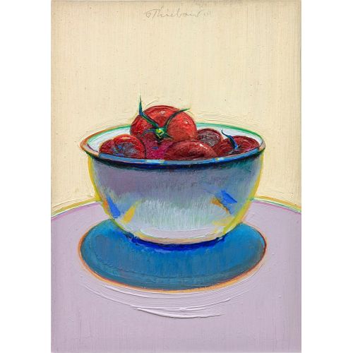 Wayne Thiebaud, Tomato Bowl Wayne Thiebaud, Tomato Bowl