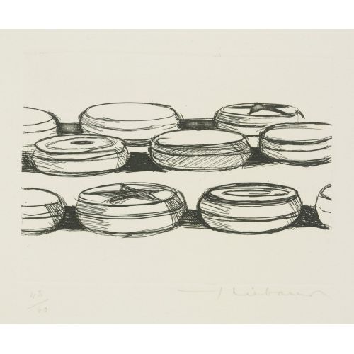 Wayne Thiebaud, Toy Counter And Yo Yo's Wayne Thiebaud, Toy Counter And Yo Yo's