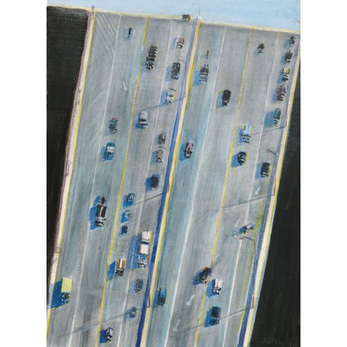 Wayne Thiebaud, Traffic Lanes Wayne Thiebaud, Traffic Lanes