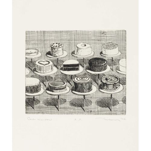 Wayne Thiebaud, Pasta Vitrini
