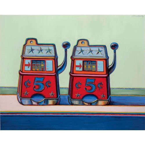 Wayne Thiebaud, Two Jackpots Wayne Thiebaud, Two Jackpots