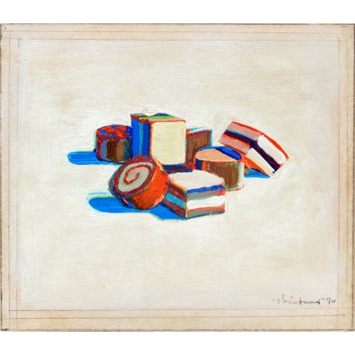 Wayne Thiebaud, İsimsiz Pastalar