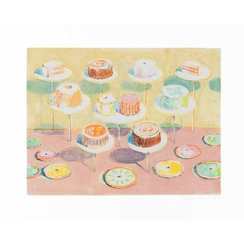 Wayne Thiebaud, İsimsiz Pasta Vitrini