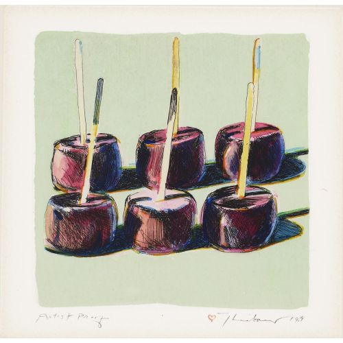Wayne Thiebaud, Elma Şekeri Wayne Thiebaud, Elma Şekeri