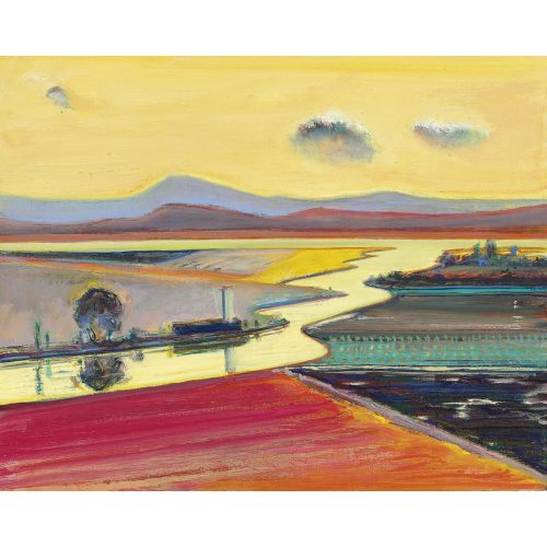 Wayne Thiebaud, Valley River Wayne Thiebaud, Valley River