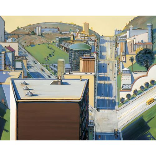 Wayne Thiebaud, Valley Streets Wayne Thiebaud, Valley Streets