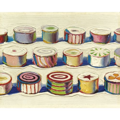 Wayne Thiebaud, Şekerler Wayne Thiebaud, Şekerler
