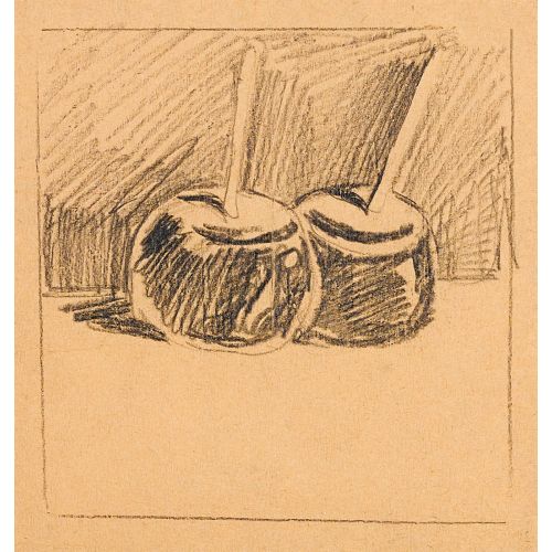 Wayne Thiebaud, Elma Şekeri Çizimi Wayne Thiebaud, Elma Şekeri Çizimi