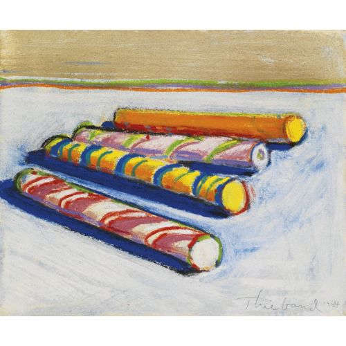 Wayne Thiebaud, Candy Canes