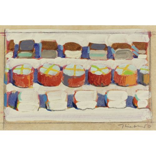 Wayne Thiebaud, Şeker Parçaları Wayne Thiebaud, Şeker Parçaları