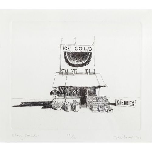Wayne Thiebaud, Kiraz Standı, Lokumlardan