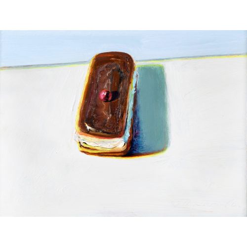 Wayne Thiebaud, Chocolate Eclair