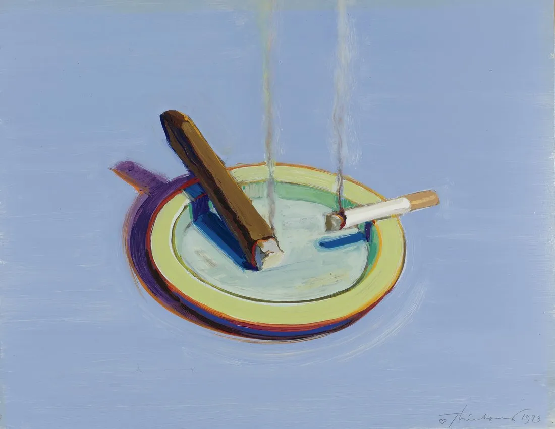 Wayne Thiebaud, Cigar And Cigarette