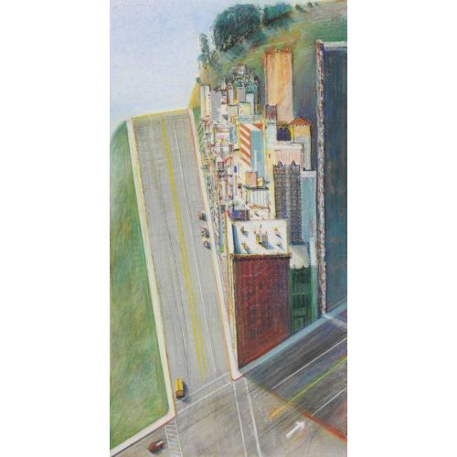Wayne Thiebaud, Şehir Ve Sokaklar Wayne Thiebaud, Şehir Ve Sokaklar