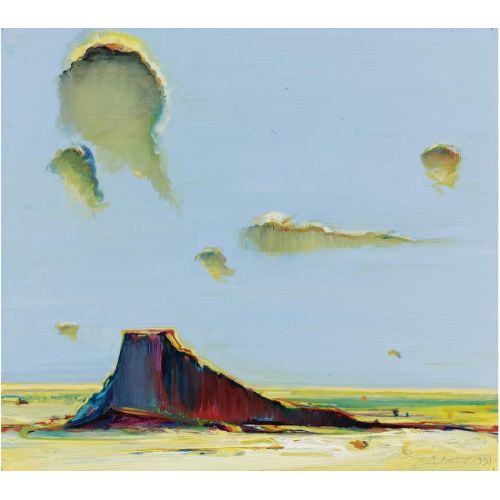 Wayne Thiebaud, Cloud Shapes