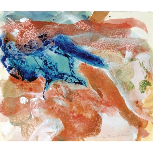 Willem De Kooning, Beach Scene Willem De Kooning, Beach Scene