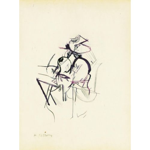 Willem De Kooning, Drawing 5 Willem De Kooning, Drawing 5