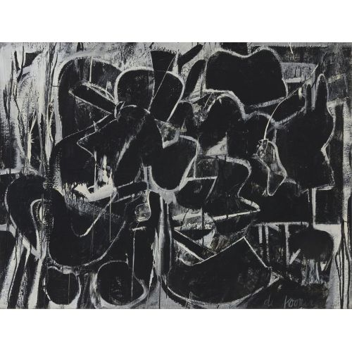 Willem De Kooning, Rider, Untitled VII