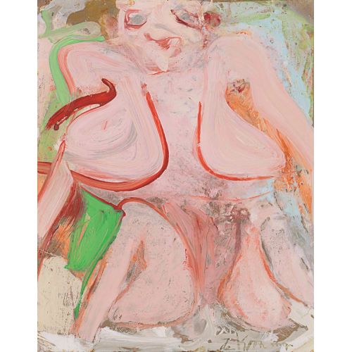 Willem De Kooning, Pink Woman Torso