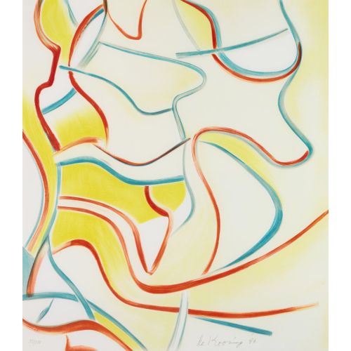 Willem De Kooning, Quatre Lithographies 3