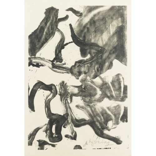 Willem De Kooning, Reflections To Kermit For Our Trip To Japan