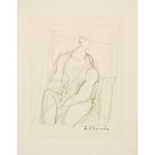 Willem De Kooning, Seated Man 2