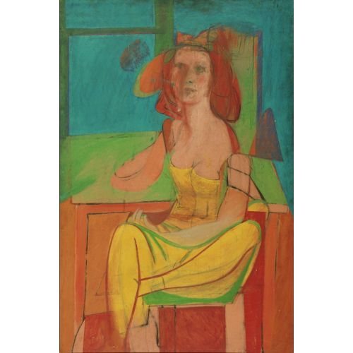 Willem De Kooning, Oturan Kadın 2