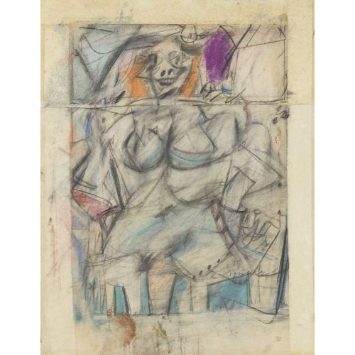 Willem De Kooning, Seated Woman 7