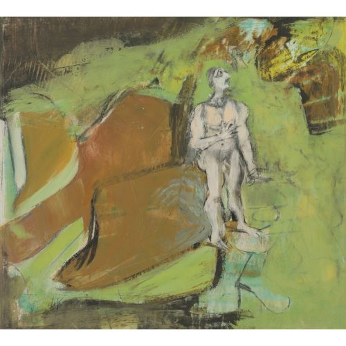 Willem De Kooning, Self-Portrait In The Wilderness